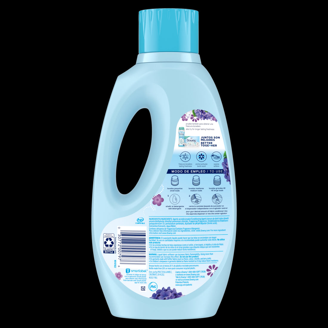 Downy Fresh Liquid Fabric Softener Lavender Dream 58 Loads - 50oz/4pk
