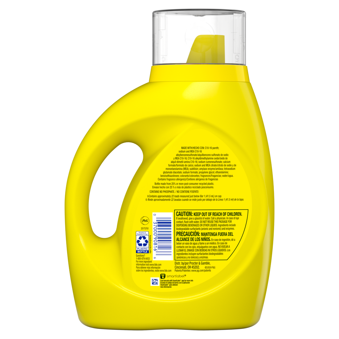 Tide Simply Oxi Boost + Ultra Stain Release 22 Loads Tough On Stains Whitens Brightens Refreshing Breeze Scent - 31oz/6pk