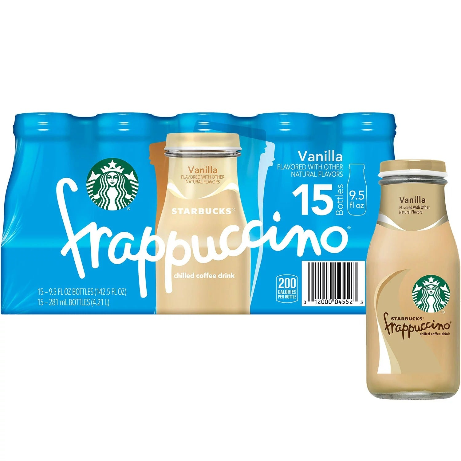 Starbucks Frappuccino Vanilla - 9.5oz/15pk