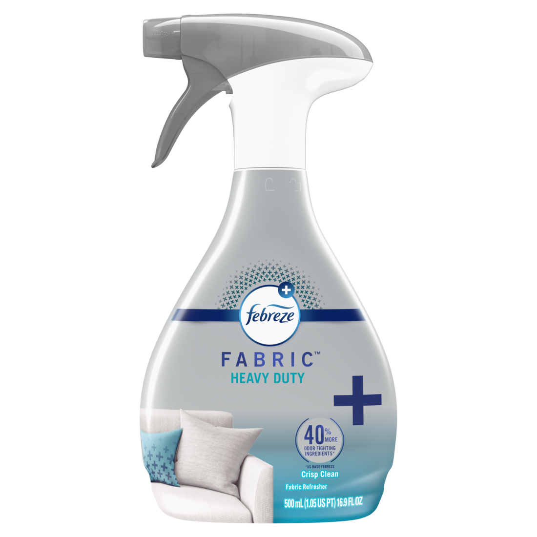 Febreze Odor-Fighting Fabric Refresher Heavy Duty Crisp Clean - 16.9oz/6pk