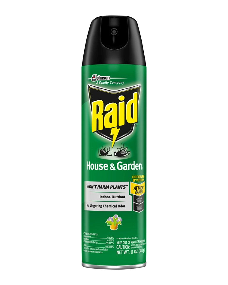 Raid House & Garden Formula 1 - 11oz/12pk