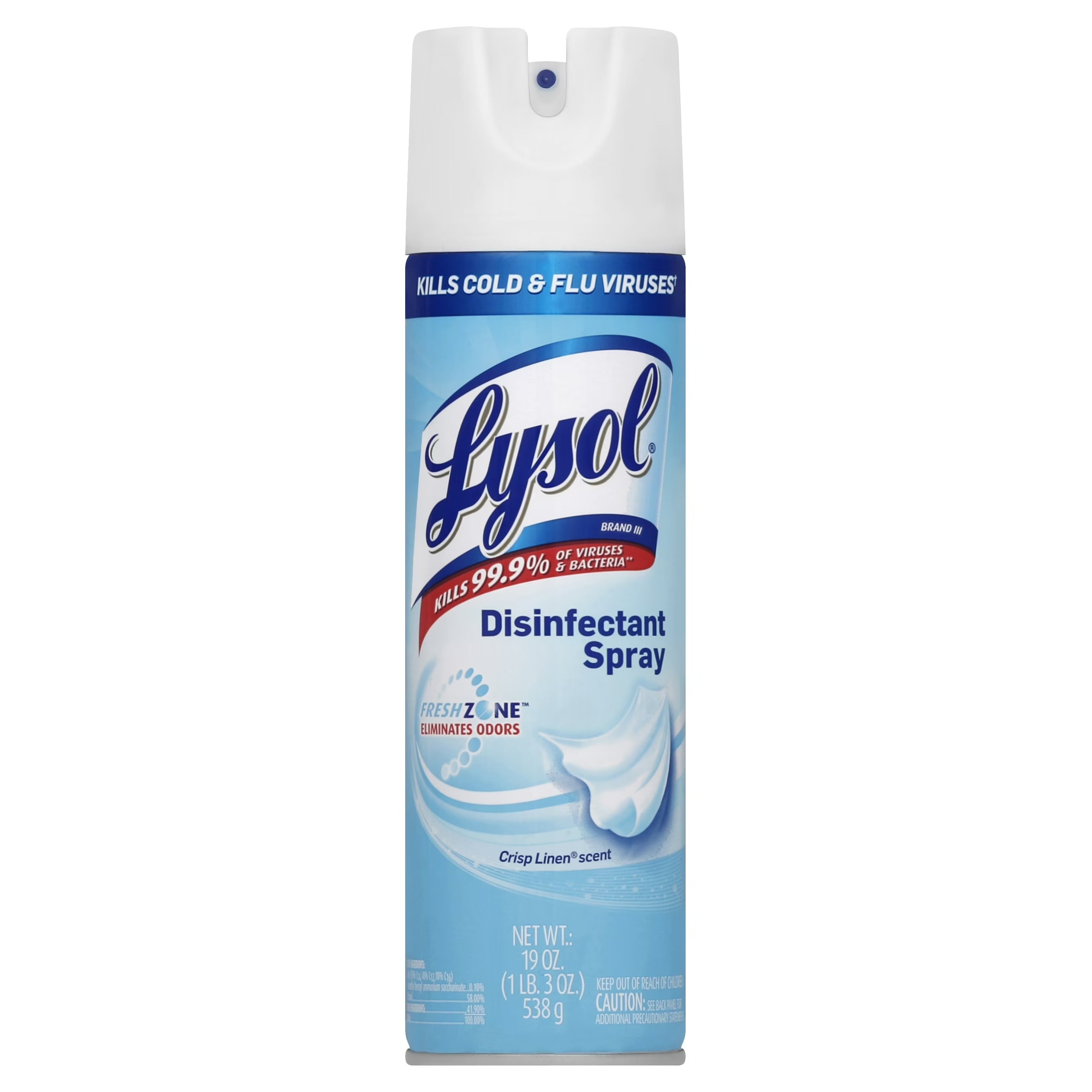 Lysol Disinfectant Spray - Crisp Linen - 19oz/12pk