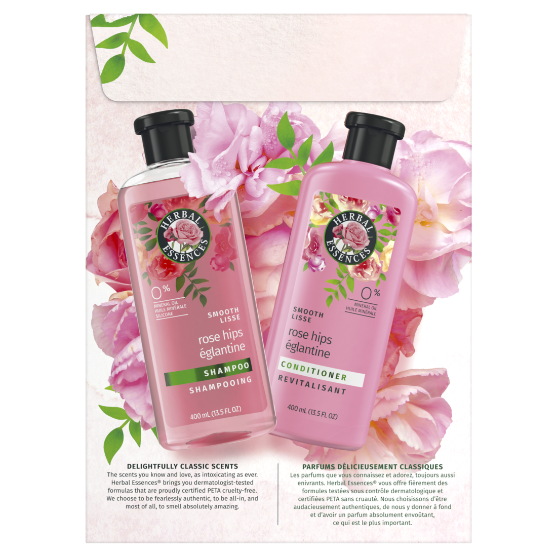 Herbal Essences Smooth Shampoo and Conditioner- (2x13.5)oz/4pk