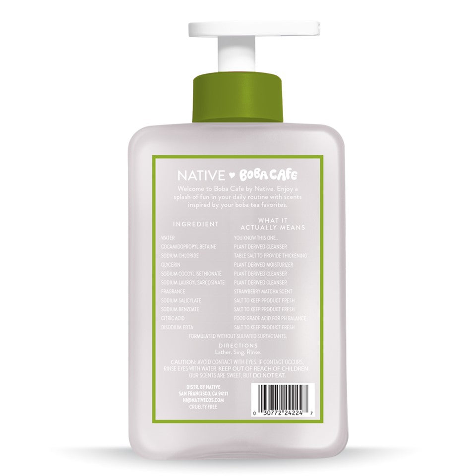 Native Limited Edition Strawberry Matcha Liquid Hand Soap - 13oz/6pk