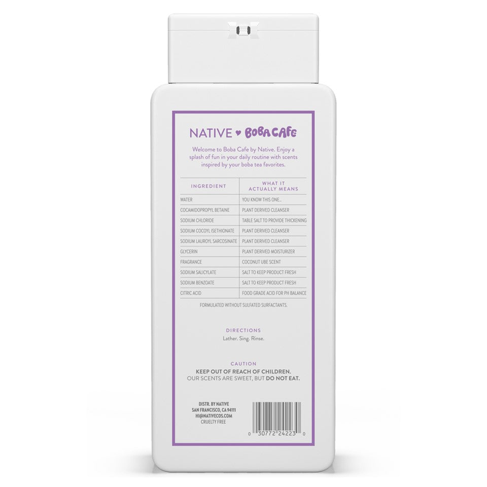 Native Limited Edition Coconut Ube Body Wash - 18oz/6pk