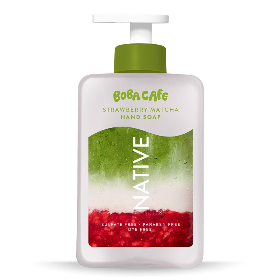 Native Limited Edition Strawberry Matcha Liquid Hand Soap - 13oz/6pk