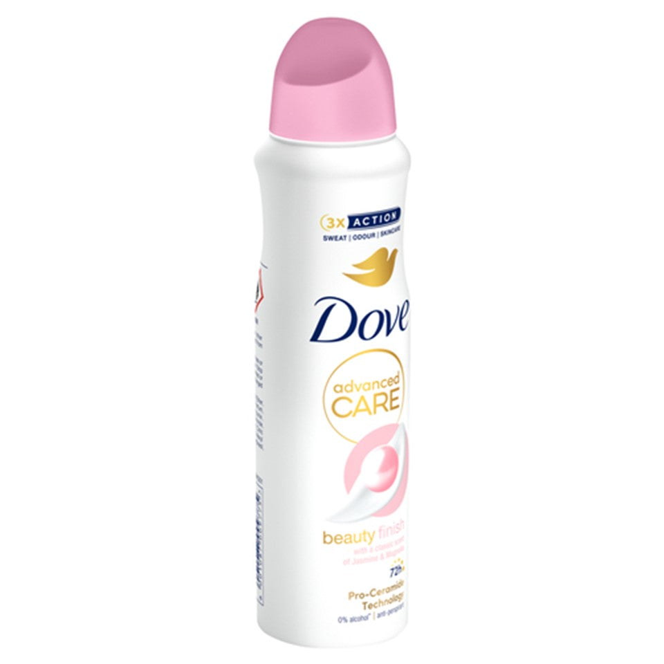 Dove Deodorant Spray Beauty Finish - 5.0oz/150ml/6pk
