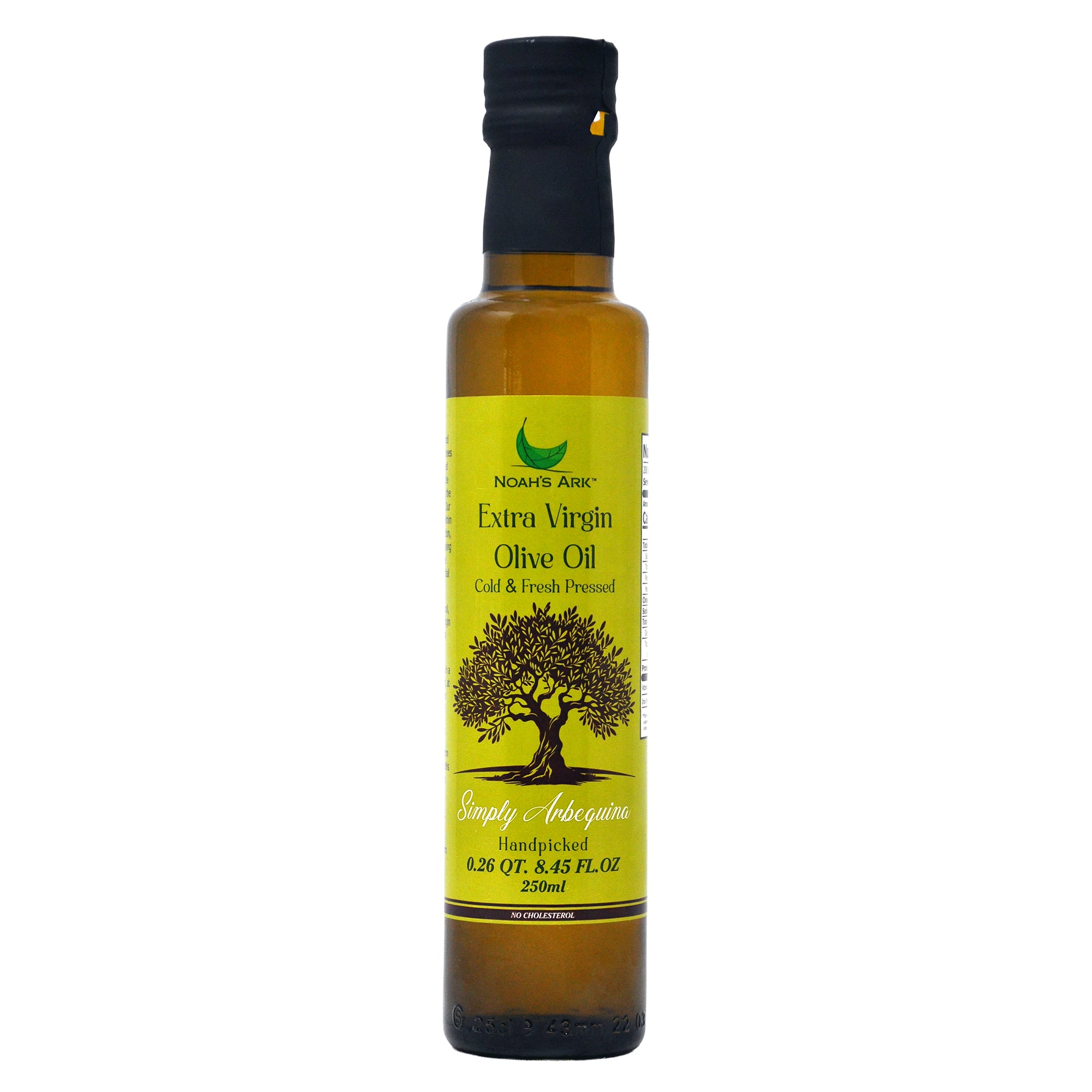 Noah's Ark Arbequina Extra Virgin Olive Oil - 250ml/8.45oz/20pk