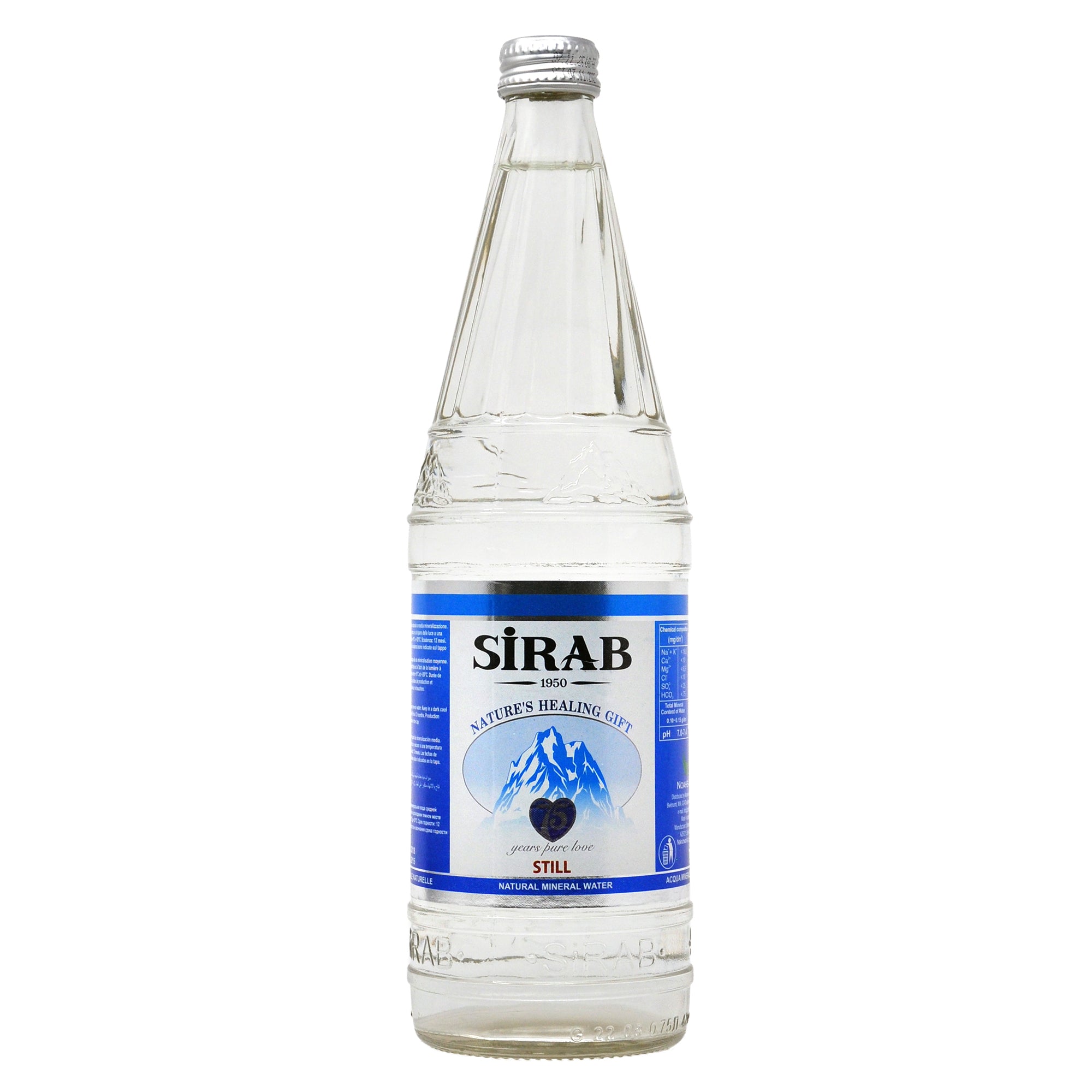 Sirab Still Water - 750ml/25.35oz/15pk