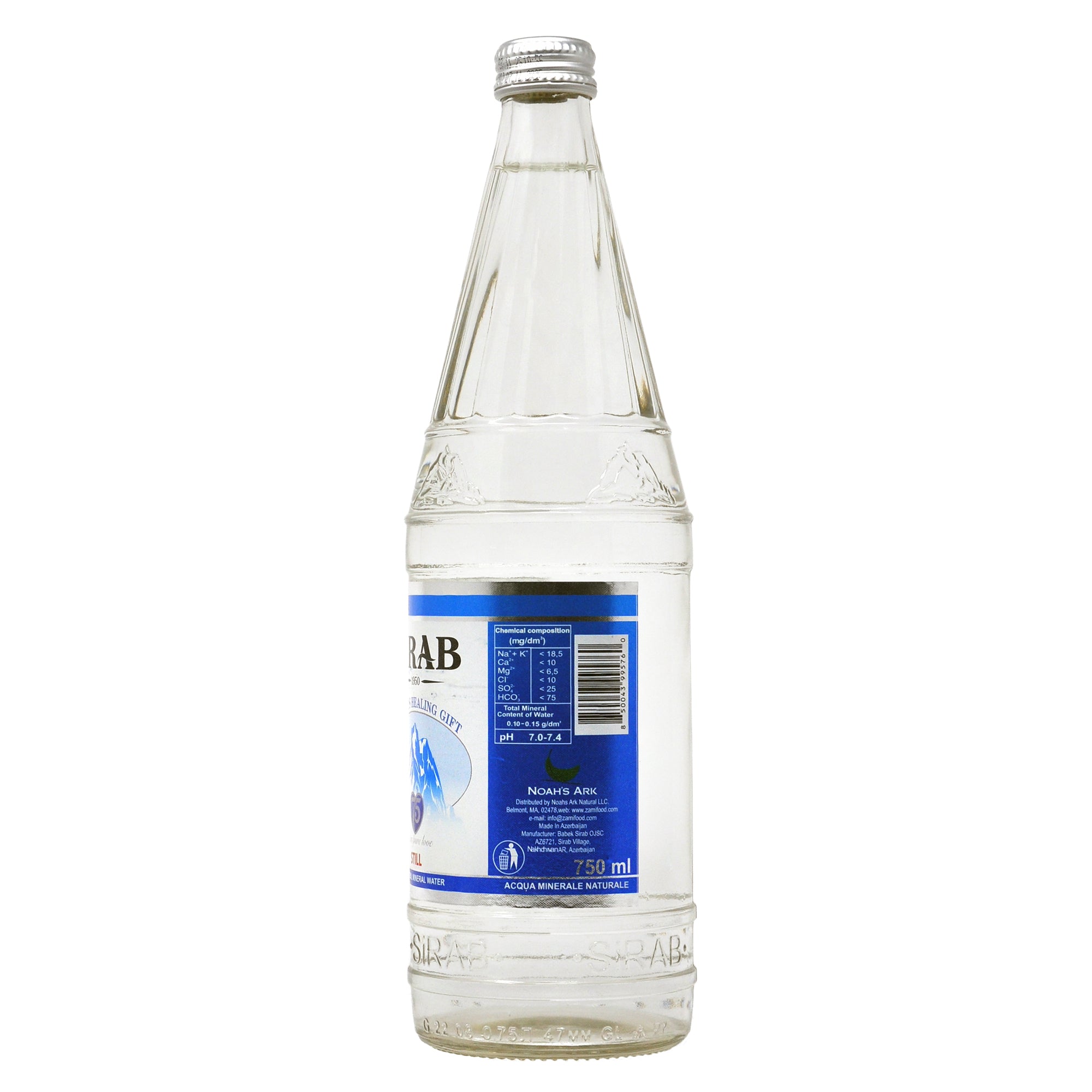 Sirab Still Water - 750ml/25.35oz/15pk
