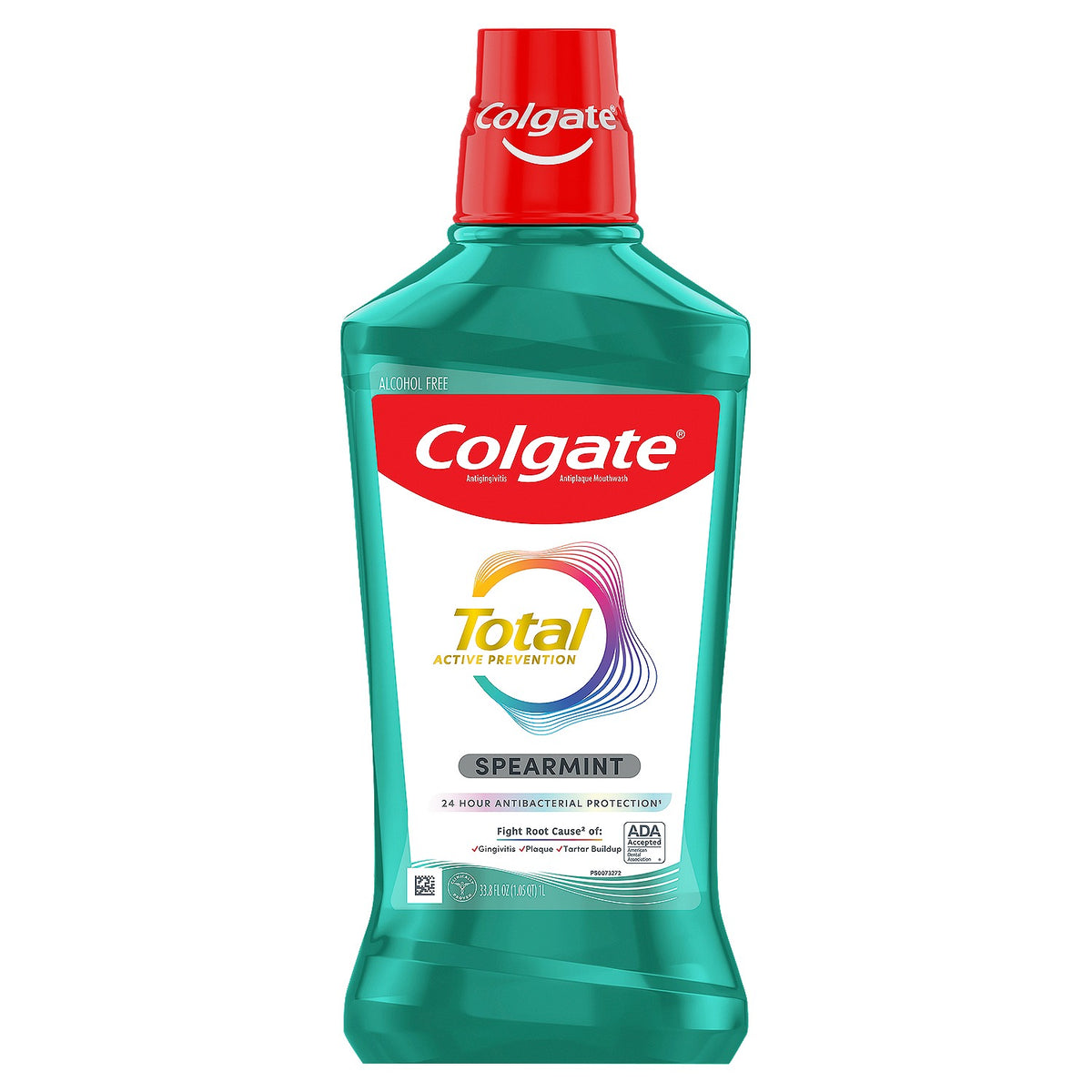 Colgate Total Mouthwash Spearmint (1L) - 33.8oz/6pk
