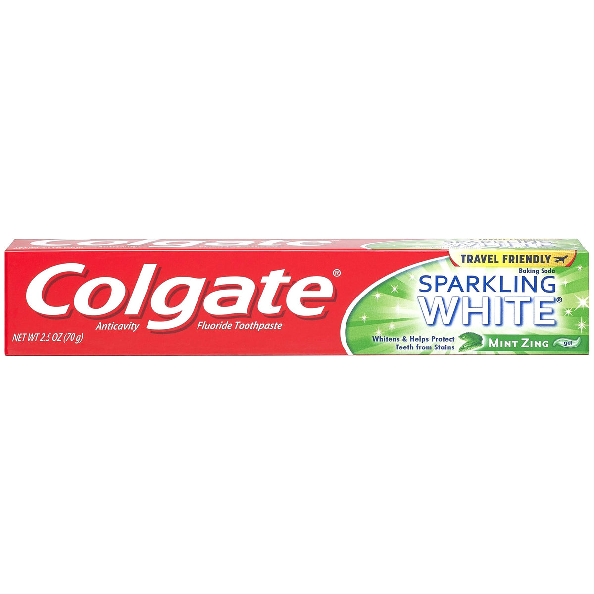Colgate Toothpaste Sparkling White Mint Zing - 2.5oz/24pk