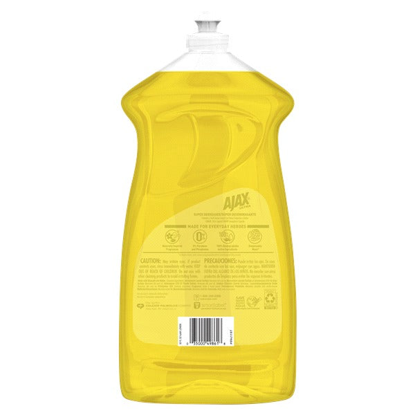 Ajax Dish Liquid Soap Lemon - 52oz/6pk