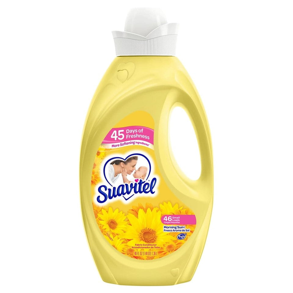Suavitel Fabric Conditioner Morning Sun - 46oz/6pk