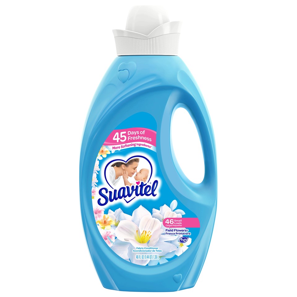 Suavitel Fabric Conditioner Field Flowers - 46oz/6pk