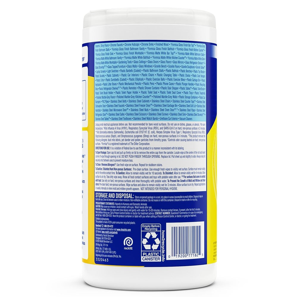 Lysol Disinfecting Wipes - Lemon & Lime Blossom - 80ct/6pk