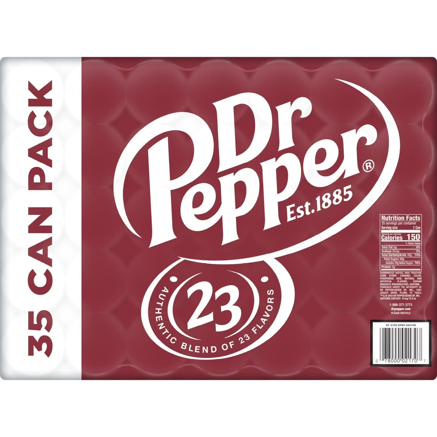 Dr. Pepper Cans - 12oz/35pk