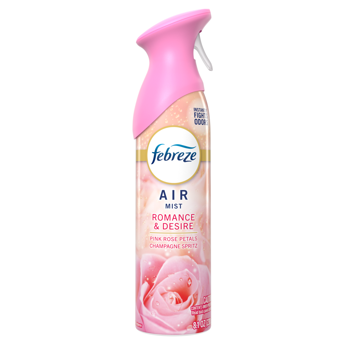 Febreze Air Mist Air Freshener Spray Odor Fighting Room Spray Romance & Desire Scent - 8.1oz/6pk
