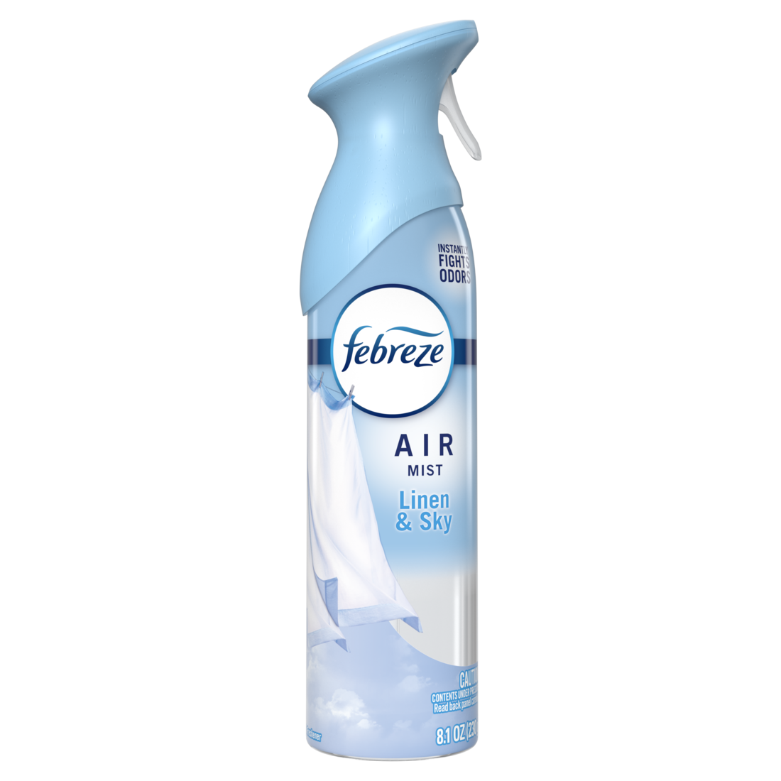 Febreze Air Mist Air Freshener Spray Odor Fighting Room Spray Linen & Sky Scent - 8.1oz/6pk
