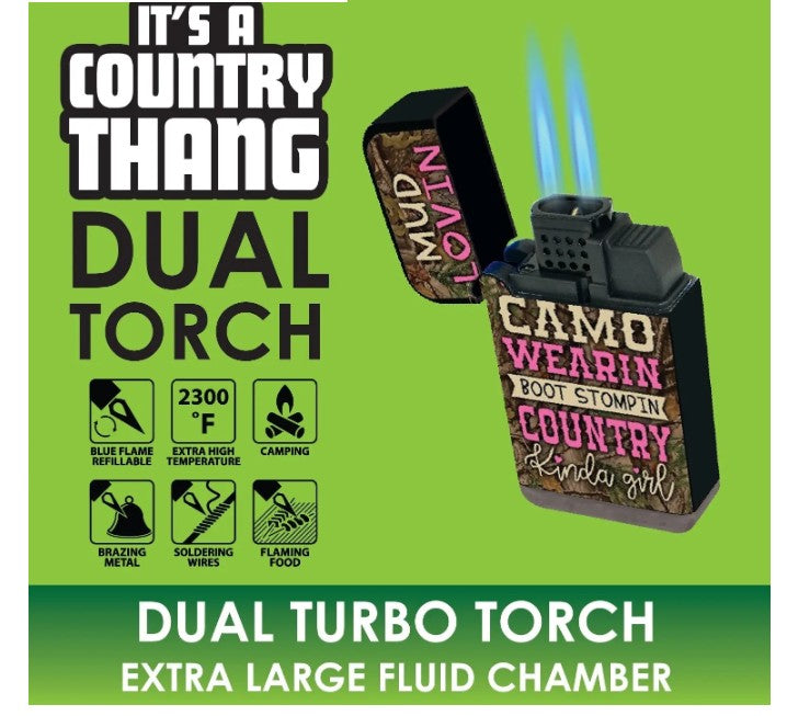 Big Bubba Dual Torch Lighter - 10ct