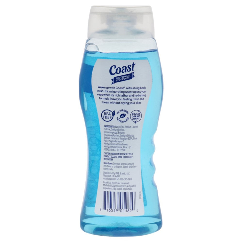 Coast Body Wash - Classic Scent - 18oz/6pk