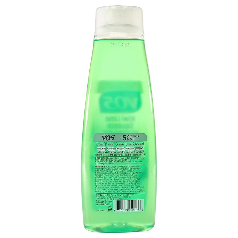 VO5 With Bloomburst Technology Kiwi Lime Squeeze Clarifying Shampoo - 15oz/6pk