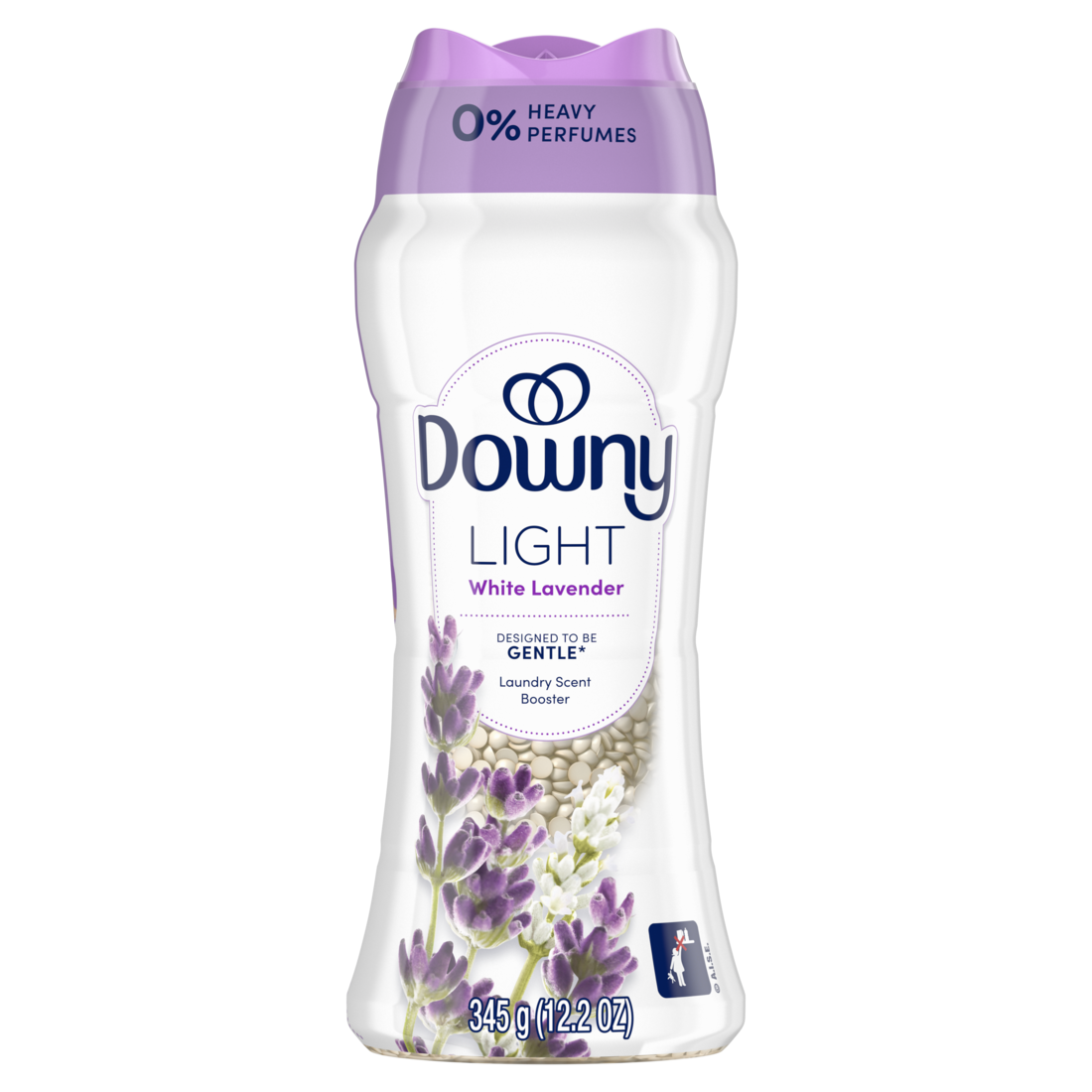 Downy Light Laundry Scent Booster Beads White Lavender Scent In-Wash Fabric Beads Designed To Be Gentle With A Light Boost Of Scent No Heavy Perfumes - 12.2oz/4pk