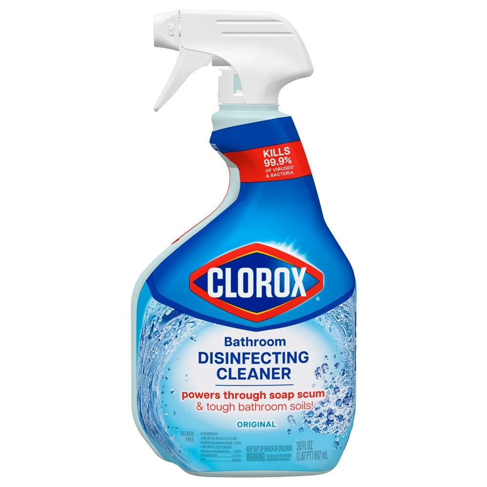Clorox Bathroom Disinfecting Cleaner Spray - 30oz/9pk