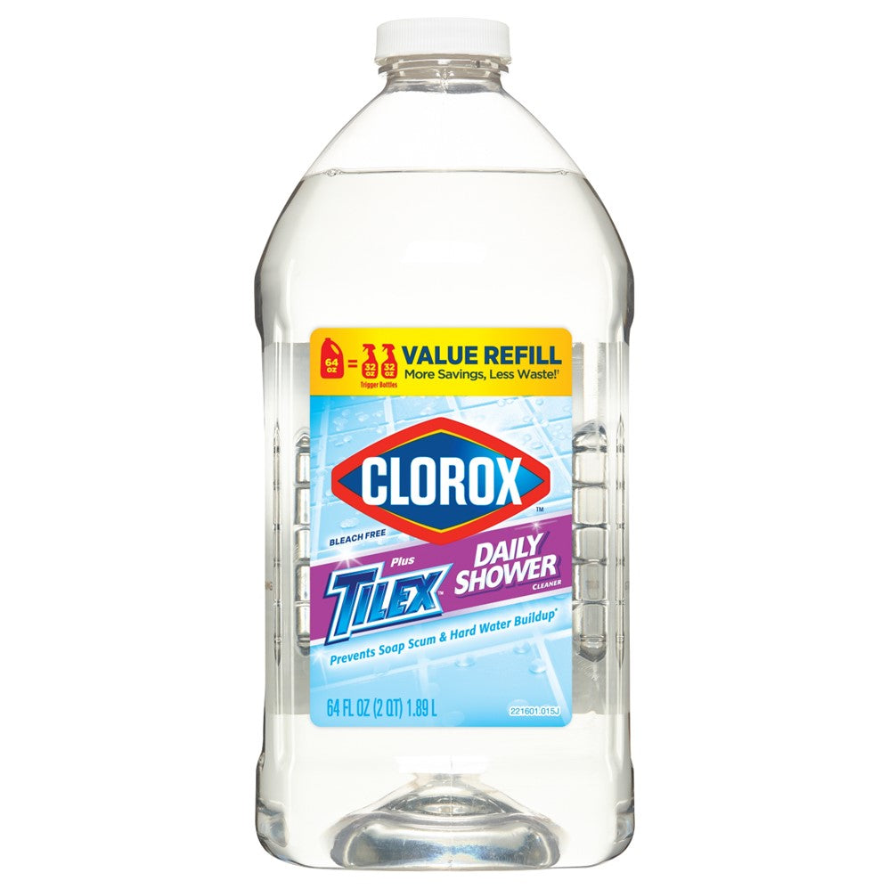 Clorox Plus Tilex Daily Shower Cleaner Refill - 64oz/6pk