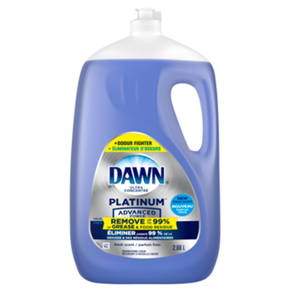Dawn Platinum Advanced Power Liquid Dish Detergent - 90oz/6pk