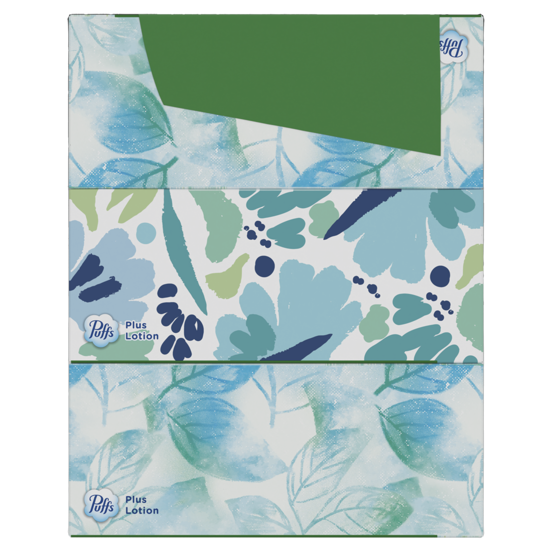 Puffs Plus Lotion Facial Tissue 6 Family Boxes 124 Tissues Per Box - 744ct/4pk