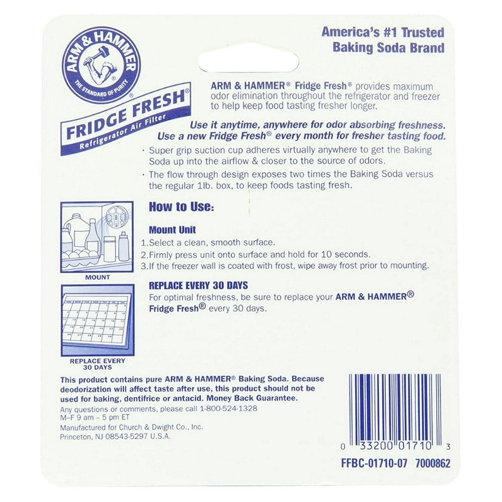 Arm & Hammer Baking Soda Fridge Fresh - 1ct/8pk