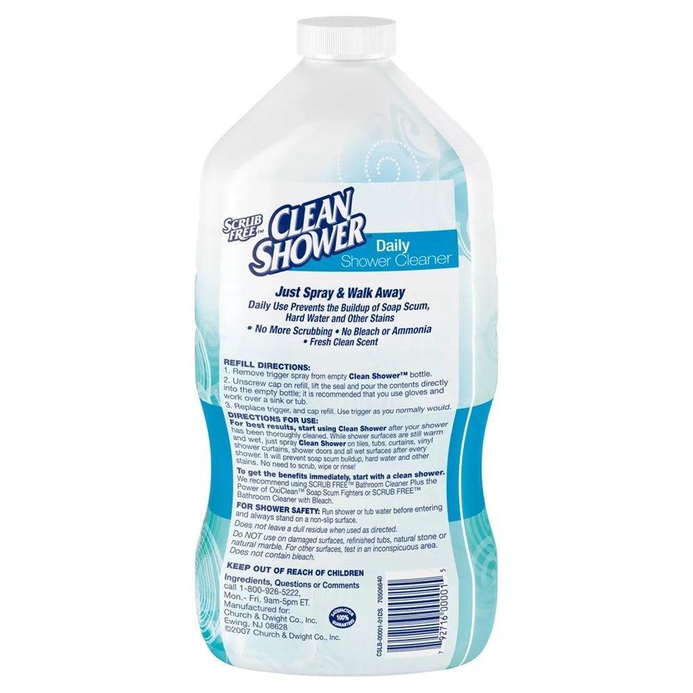 Clean Shower Original Refill - 60oz/4pk