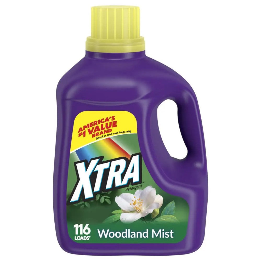 XTRA Liquid Laundry Detergent Woodland Mist - 139.2oz/4pk