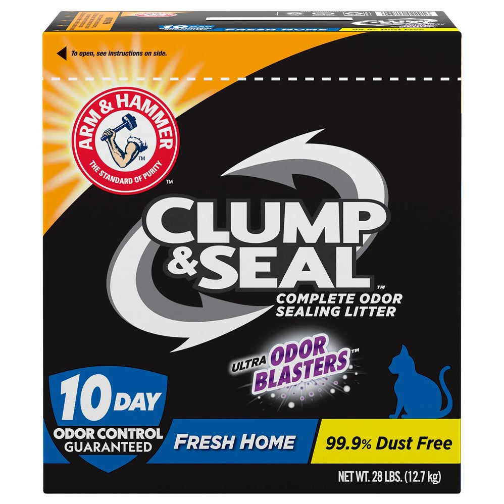 Arm & Hammer Clump & Seal Odor Blasters Fresh Home Cat Litter - 28lb/1pk