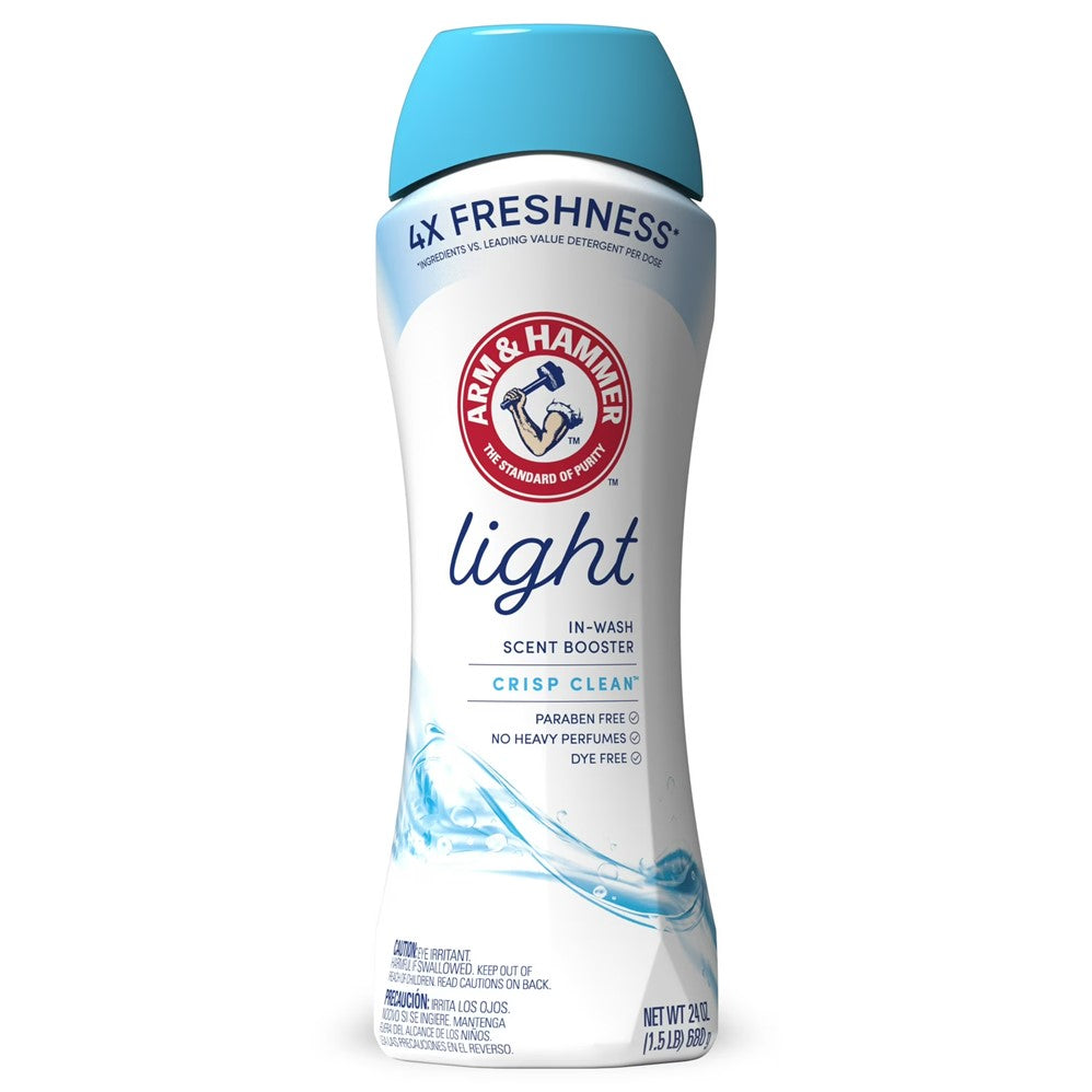 Arm & Hammer Scent Boosters Light Crisp Clean - 24oz/4pk