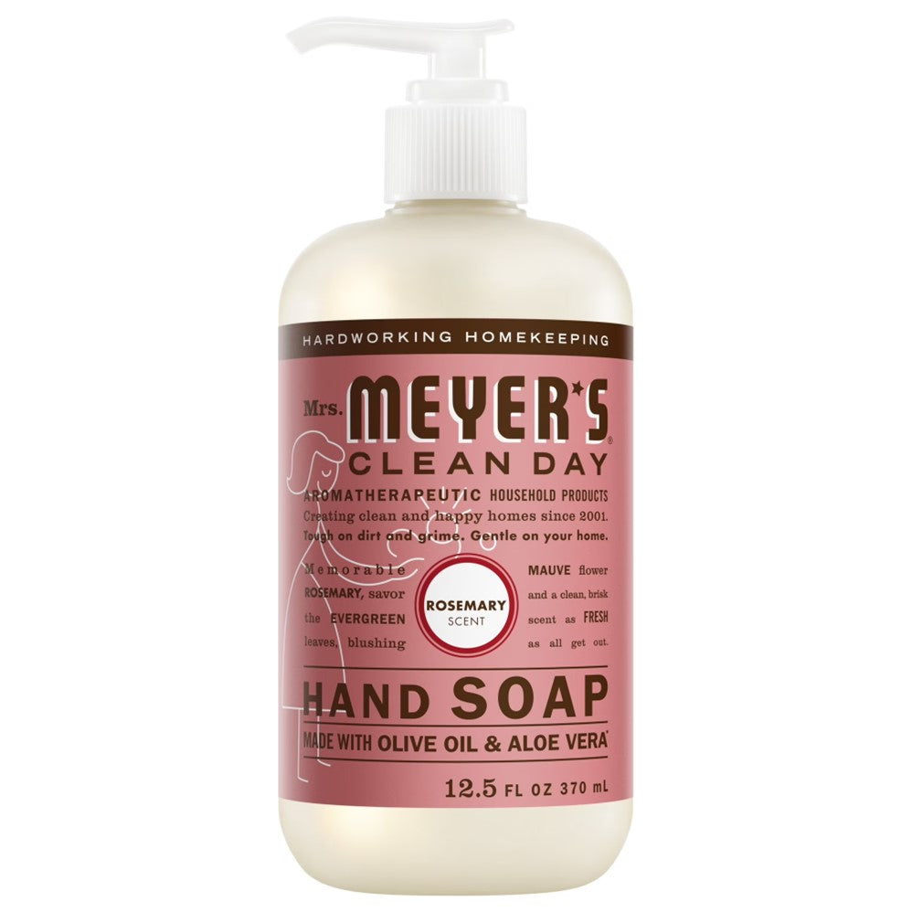 Mrs. Meyer's Gel Hand Wash Rosemary - 12.5oz/3pk