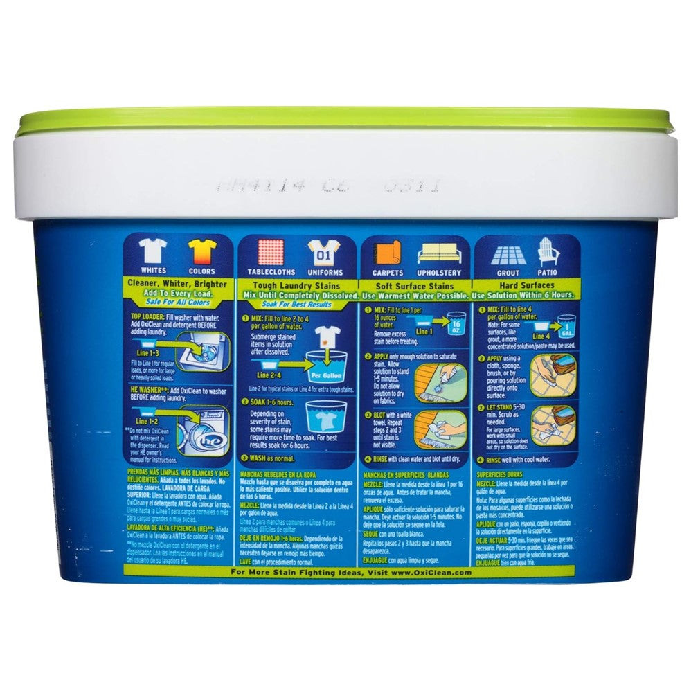 OxiClean Versatile Stain Remover Powder Free - 3lb/4pk