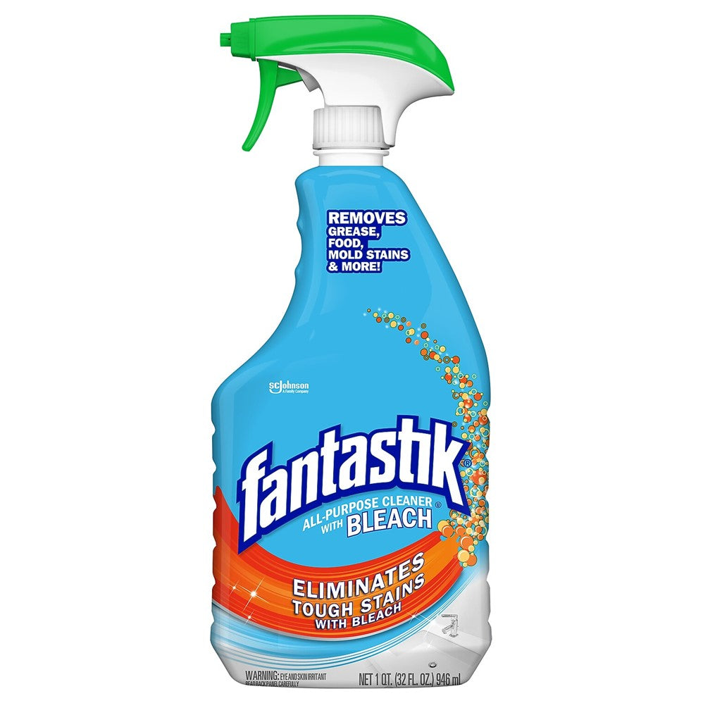 Fantastik All Purpose Cleaner w/ Bleach - 32oz/8pk