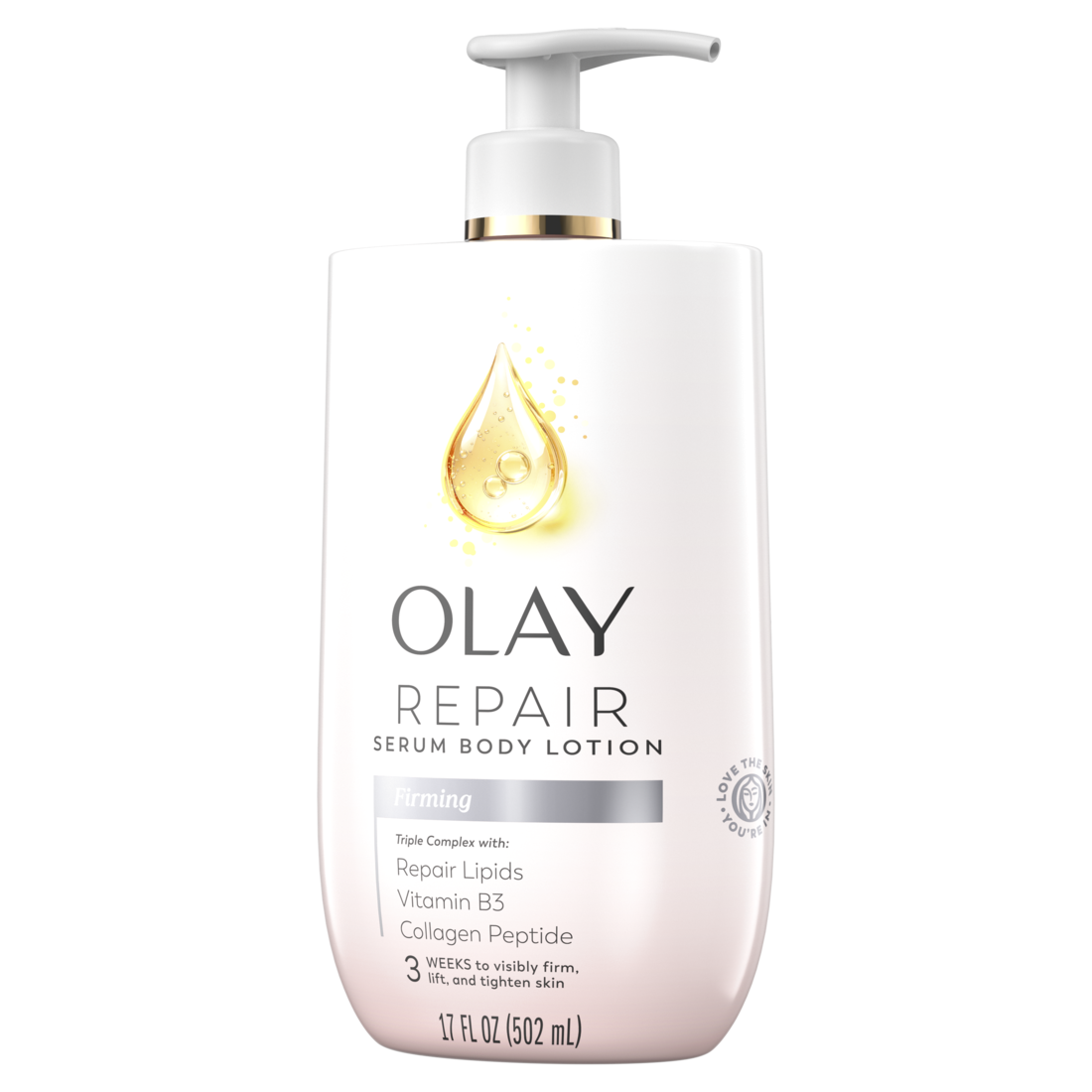 Olay Firming Body Lotion with Collagen Peptide 96 HR Moisture and Visible Firming Care - 17oz/6pk