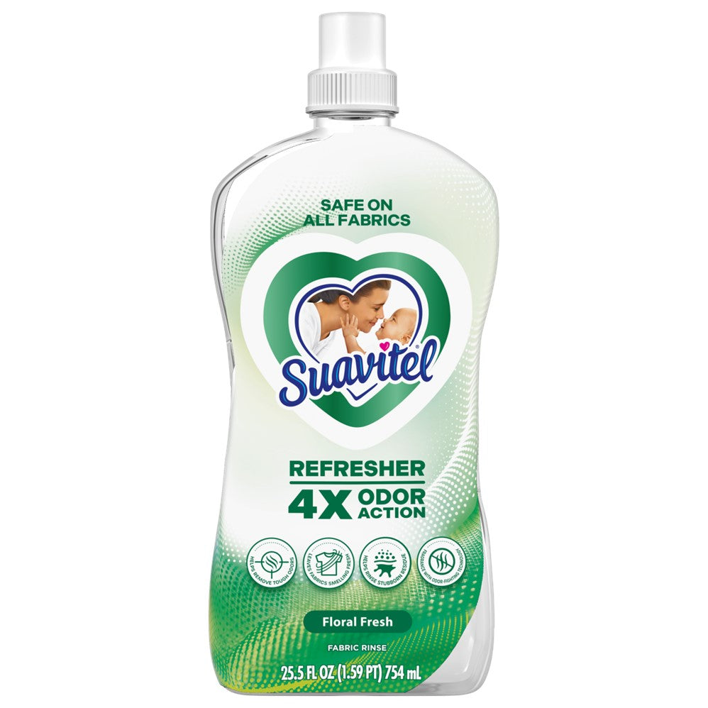 Suavitel Fabric Softener Suav Refresher Floral Fresh - 25.5oz/10pk