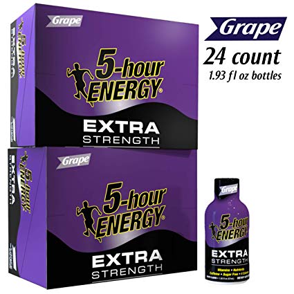 5-Hour Energy Extra Strength@Shots GRAPE - 1.93oz/24pk
