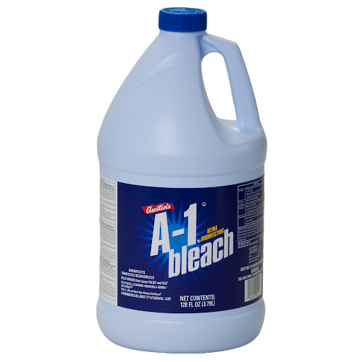 A-1 Regular Bleach Concentrated Fabric Protect 7.5% - 121oz/6pk