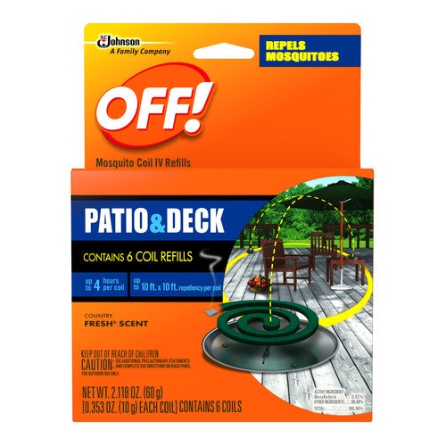 Off! Mosquito Coil IV 6ct Refill -  2.118oz/6pk