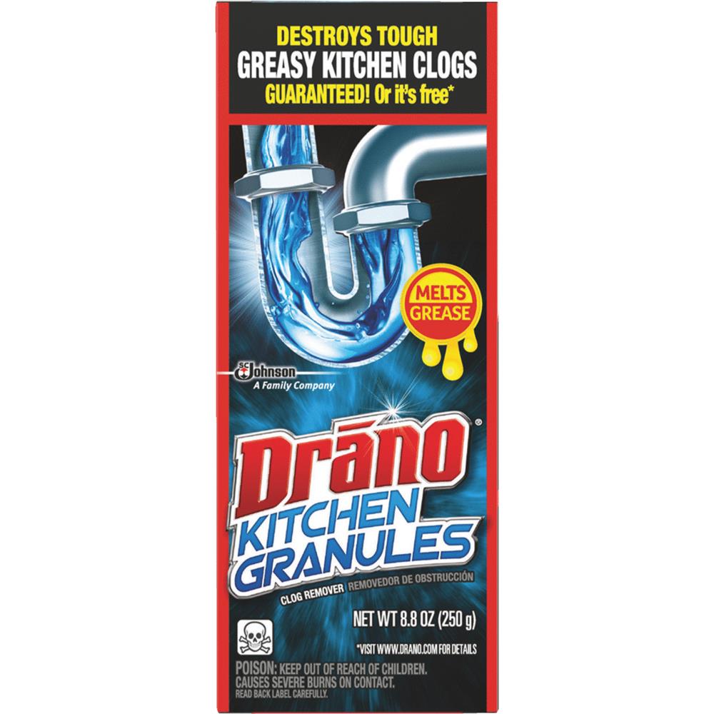 Drano Kitchen Granules - 8.8oz/6pk