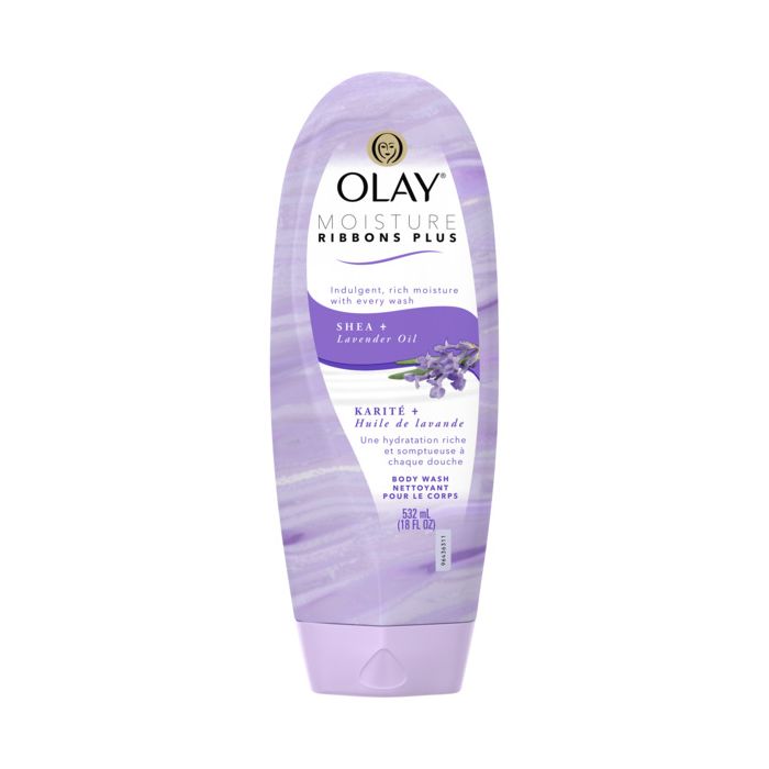 Olay Moisture Ribbons Plus Shea & Lavender Oil Body Wash - 18oz/4pk