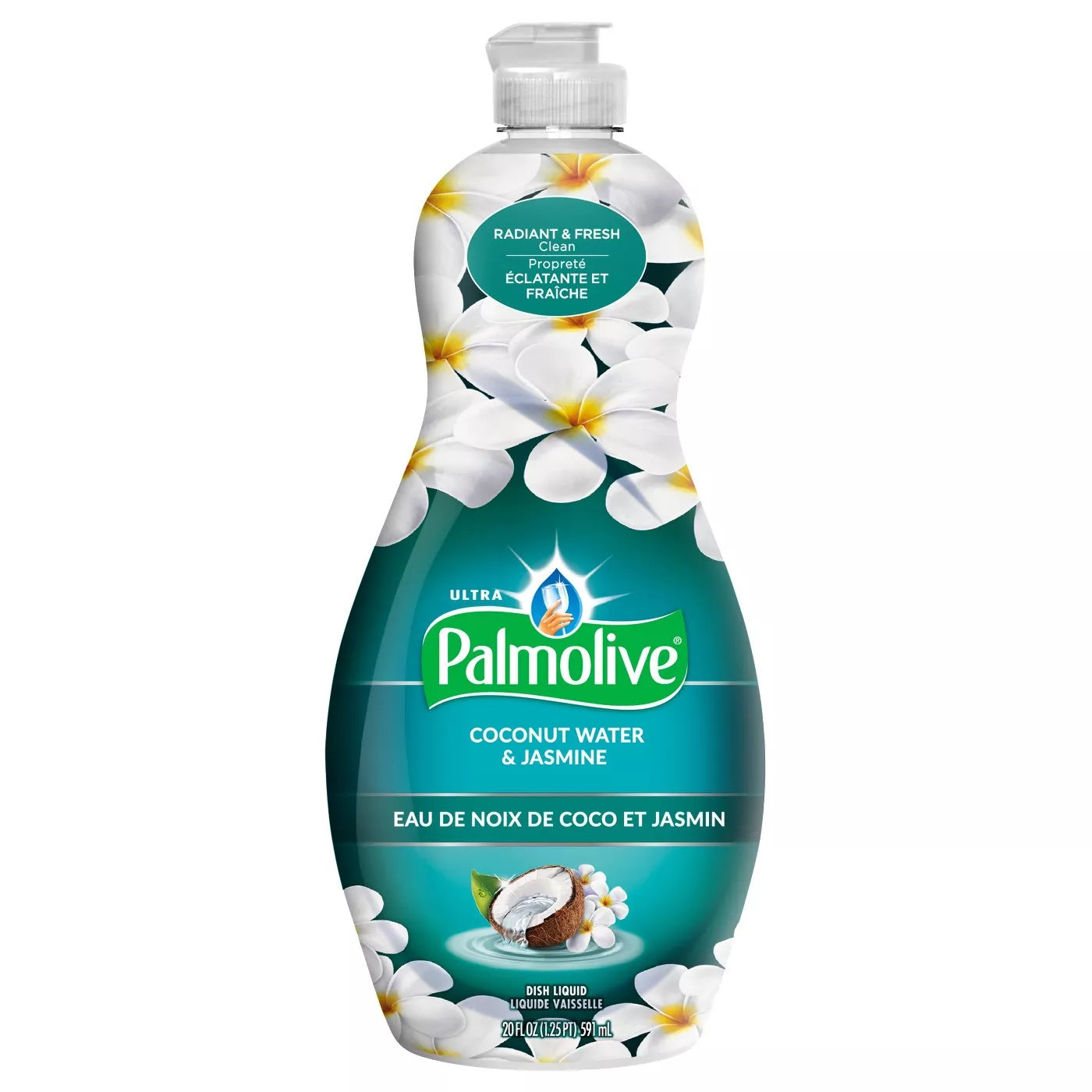 Palmolive Ultra Dish Liquid Oxy Coconut Water & Jasmine 20oz/9pk