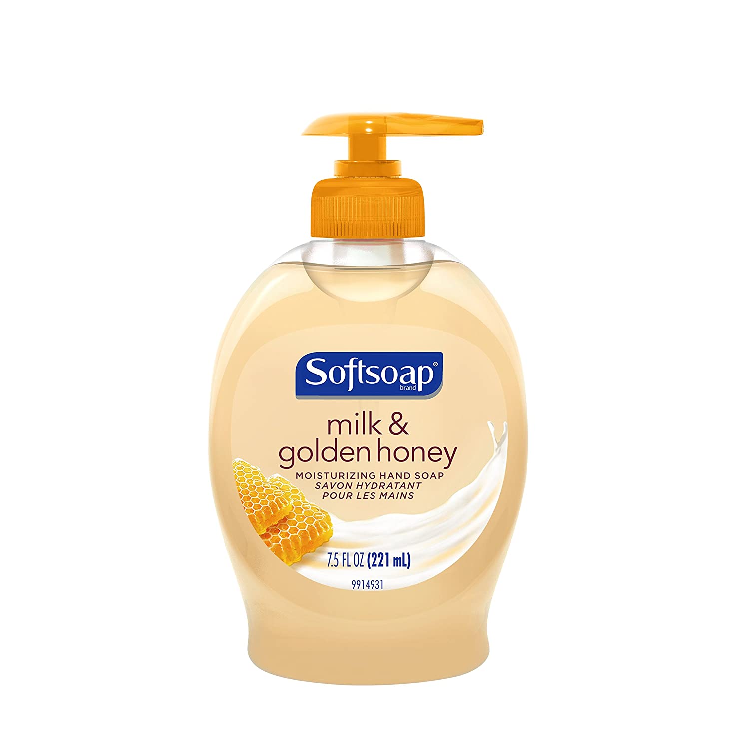 SoftSoap Liquid Hand Soap Pump Milk & Honey - 7.5oz/6pk