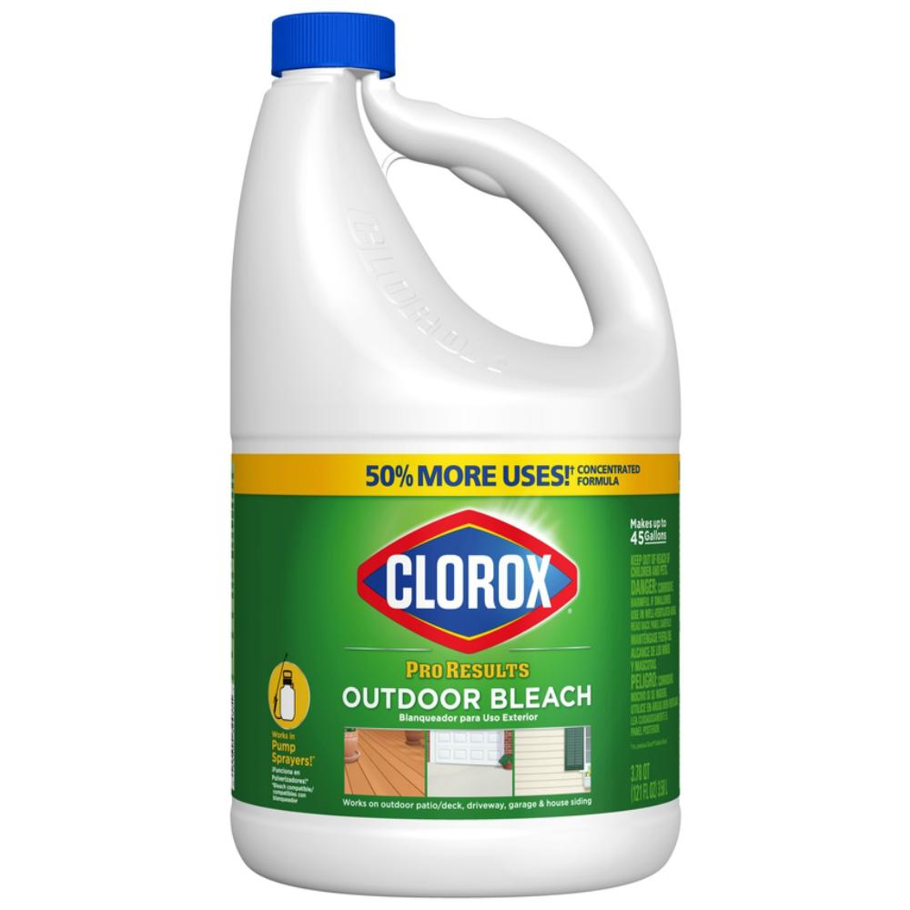 Clorox Pro Results Outdoor Bleach - 121oz/3pk