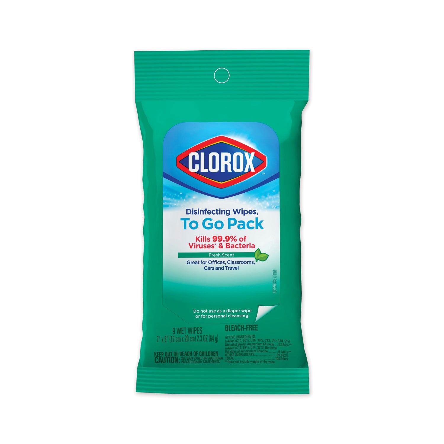 Clorox Disinfecting Wipes To Go Fresh Scent - 9ct/24pk